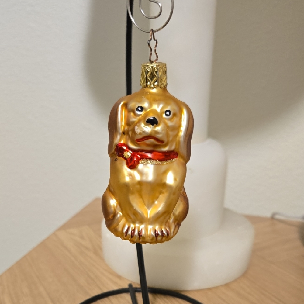 Vintage Dog Ornament